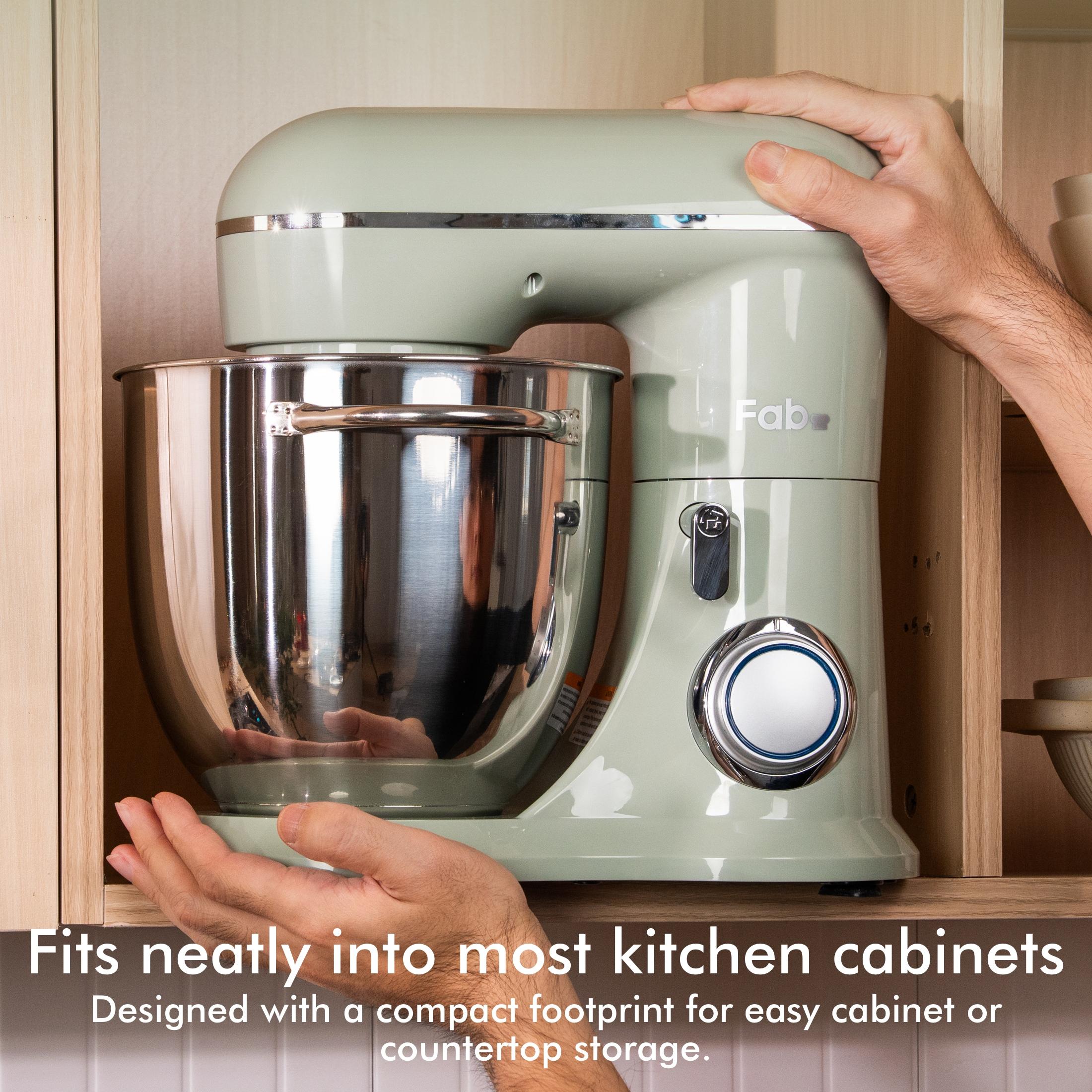 Kitchen in the Box 3.5QT Compact Stand Mixer, 10-Speed Tilt-Head, Stainless Bowls, Perfect for Baking, Dough & Cooking