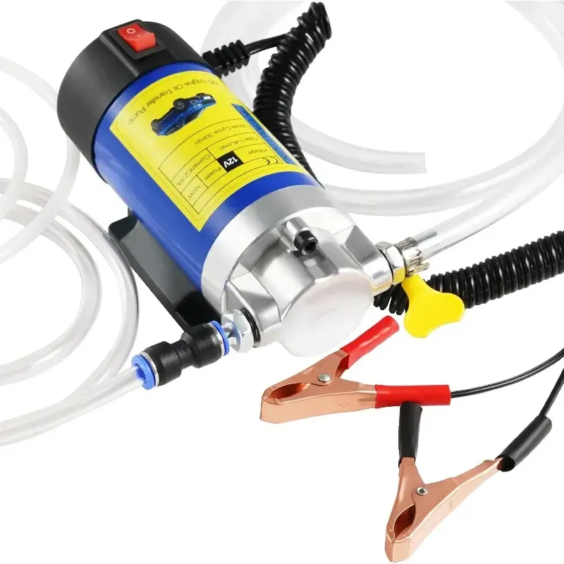 Bomba de aceite eléctrica de 12 V y 100 W para transferencia de fluidos.