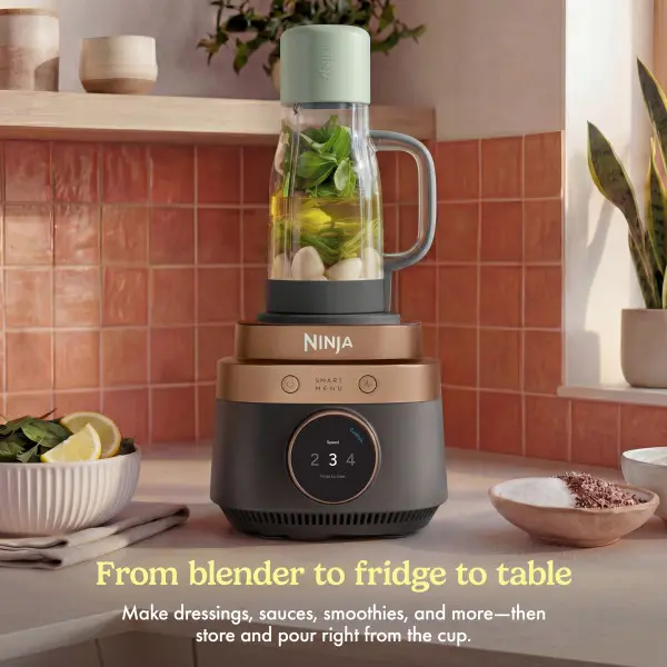 Sistema de cocina Ninja CrushBOSS con picadora y procesador de alimentos - LB451BK1