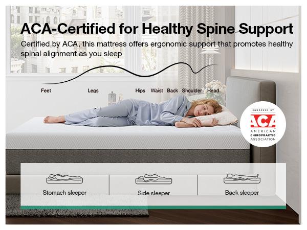 Gel Memory Foam Mattress for Cool Night &  Fiberglass-Free，Full/Queen/KIng Size ,6/8/10/12/14 Inch Medium Firm  in Box for Cool Sleep and Pressure Relief&Perfect Balance of Softness.DealsForYouDays