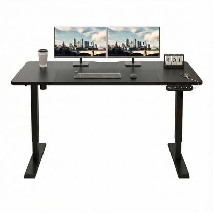 Escritorio Altura Ajustable Con 4 Botones de Almacenamiento Electrico Con Tipo-C Escritorio Gamer Escritorio Oficina Escritorio Minimalista Escritorio Modernos