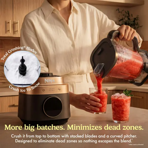 Sistema de cocina Ninja CrushBOSS con picadora y procesador de alimentos - LB451BK1