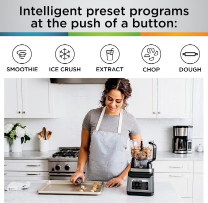 Ninja - Sistema de Cocina 3 en 1, Set Licuadora con 5 programas | BN801