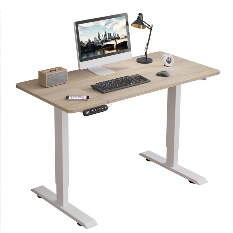 Escritorio Altura Ajustable Con 4 Botones de Almacenamiento Electrico Con Tipo-C Escritorio Gamer Escritorio Oficina Escritorio Minimalista Escritorio Modernos