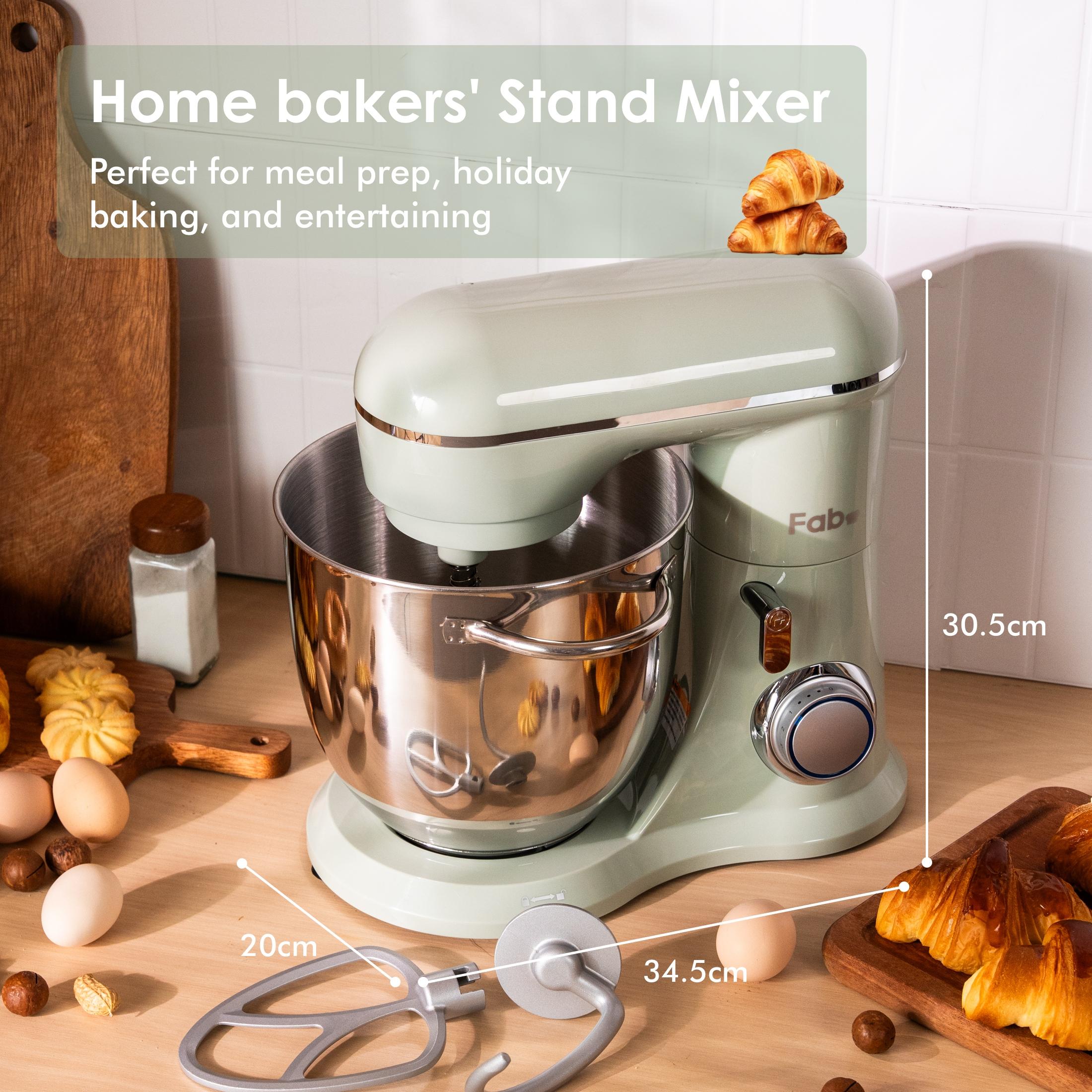 Kitchen in the Box 3.5QT Compact Stand Mixer, 10-Speed Tilt-Head, Stainless Bowls, Perfect for Baking, Dough & Cooking