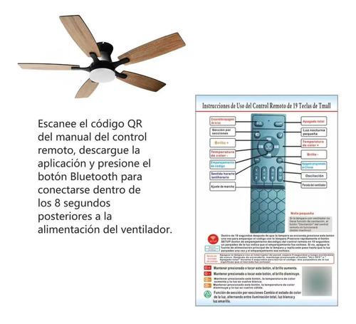 Ventilador De Techo Modernos Con Luz Y Control Remoto