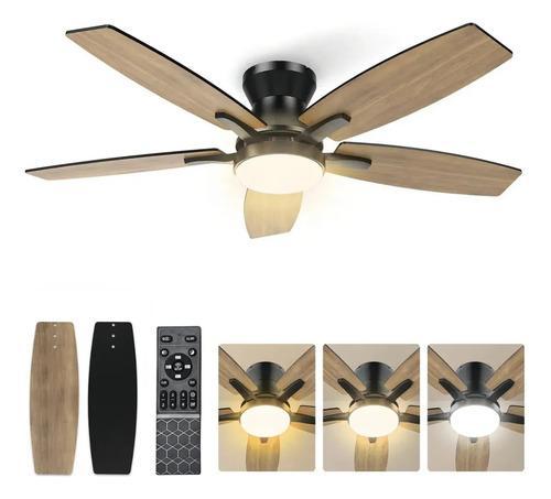 Ventilador De Techo Modernos Con Luz Y Control Remoto