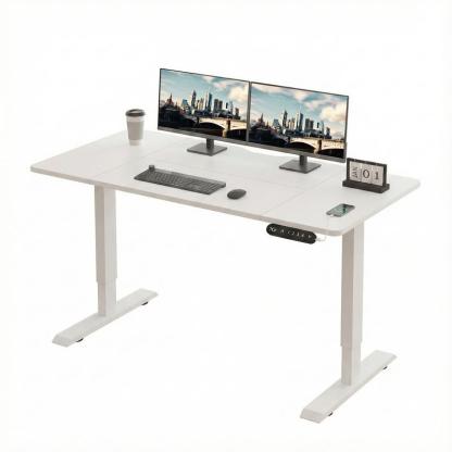 Escritorio Altura Ajustable Con 4 Botones de Almacenamiento Electrico Con Tipo-C Escritorio Gamer Escritorio Oficina Escritorio Minimalista Escritorio Modernos