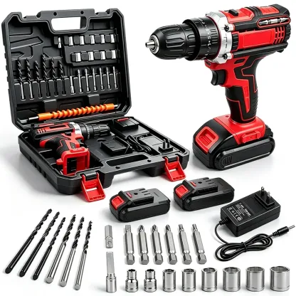 kit-herramientas-128-piezas-taladro-inalambrico-21v