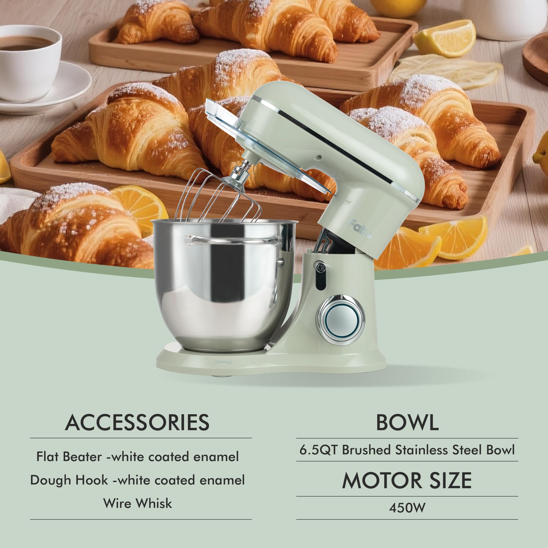 Kitchen in the Box 3.5QT Compact Stand Mixer, 10-Speed Tilt-Head, Stainless Bowls, Perfect for Baking, Dough & Cooking