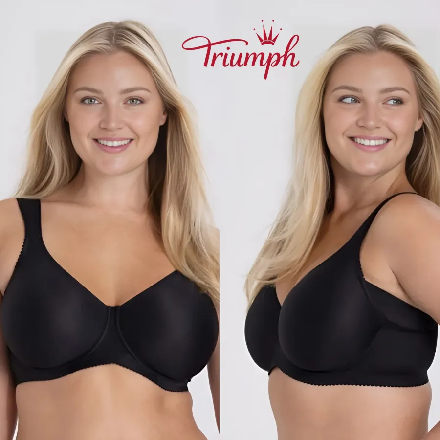Triumph - (3 ks) Rovná push-up podprsenka s velkými košíčky