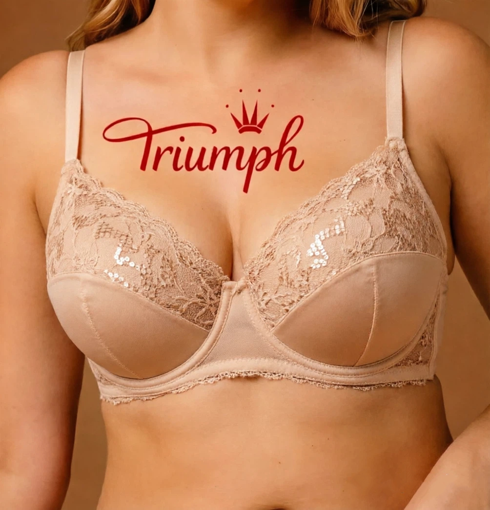 Triumph💫 (3 kusy) Nejprodávanější krajková podprsenka