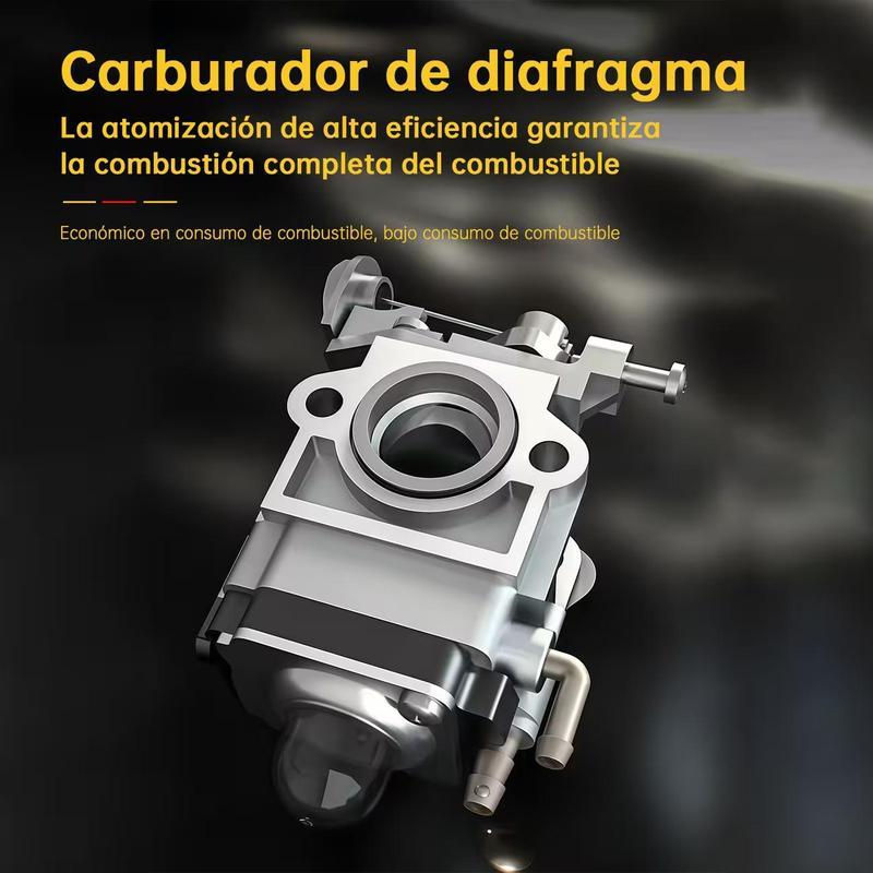 Desbrozadora Cortacésped de 2 Tiempos 52CC Alta Potencia sin Electricidad Herramienta Multifuncional para Cuidado de Jardín en Casa o Granja Ahorra Tiempo y Esfuerzo en el Corte del Pasto