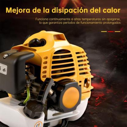 Desbrozadora Cortacésped de 2 Tiempos 52CC Alta Potencia sin Electricidad Herramienta Multifuncional para Cuidado de Jardín en Casa o Granja Ahorra Tiempo y Esfuerzo en el Corte del Pasto