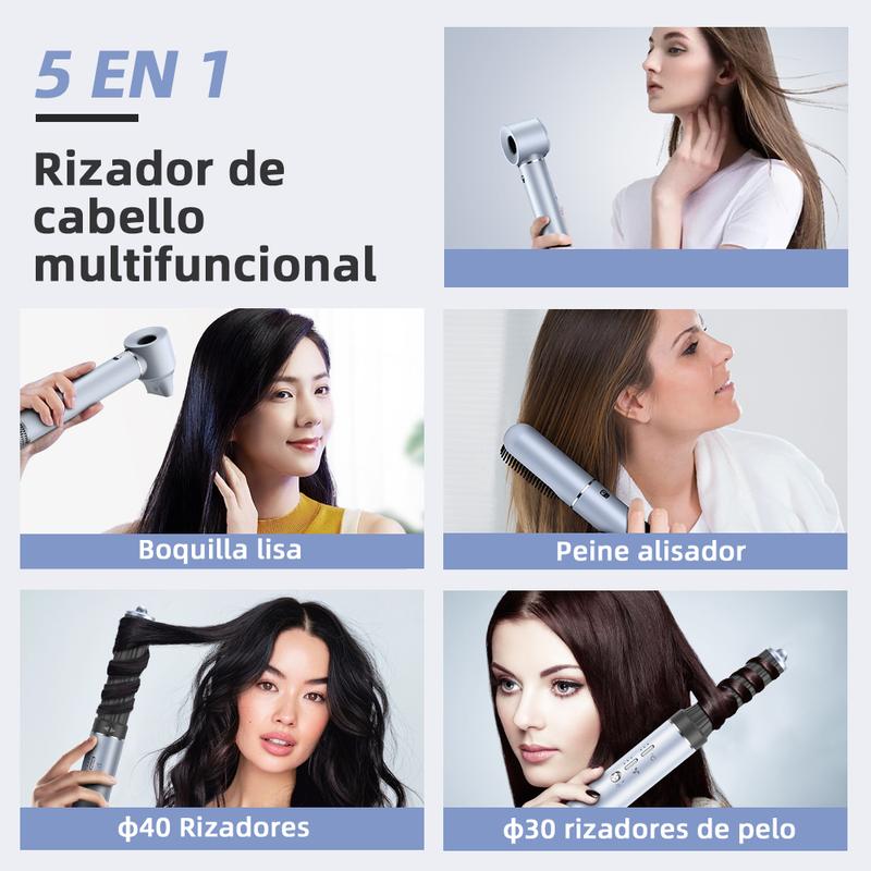 Secador de Pelo Multifuncional con Iones Negativos, Secado Rápido y Cuidado Capilar sin Daños