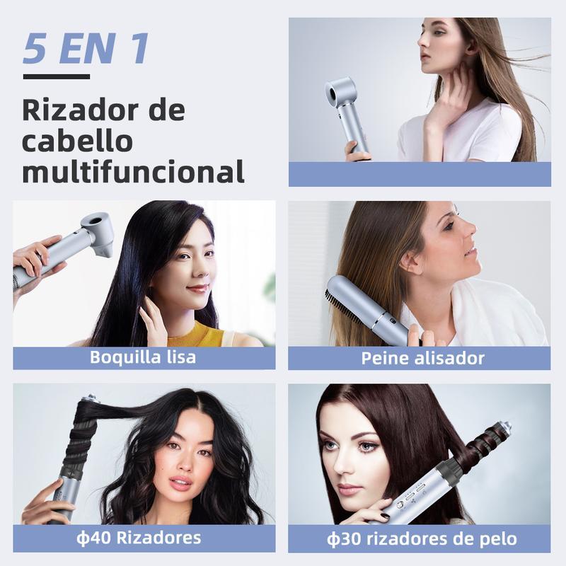 Secador de Pelo Multifuncional con Iones Negativos, Secado Rápido y Cuidado Capilar sin Daños