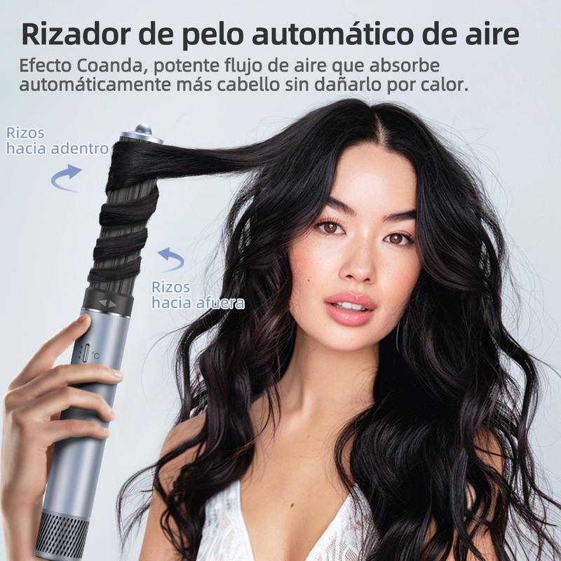 Secador de Pelo Multifuncional con Iones Negativos, Secado Rápido y Cuidado Capilar sin Daños