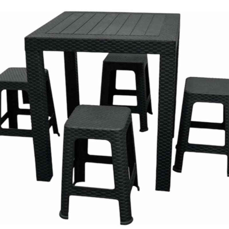 10 BANCOS ESTILO RATTAN IDEAL PARA NEGOCIO O JARDÍN