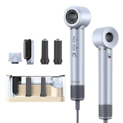 Secador de Pelo Multifuncional con Iones Negativos, Secado Rápido y Cuidado Capilar sin Daños