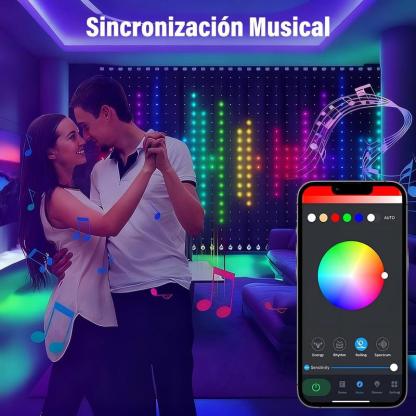 Luces de Cortina , 900 LED Luces para Cuarto 2.1mx2.1m APP Hello Fairy