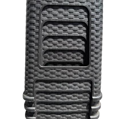 10 BANCOS ESTILO RATTAN IDEAL PARA NEGOCIO O JARDÍN