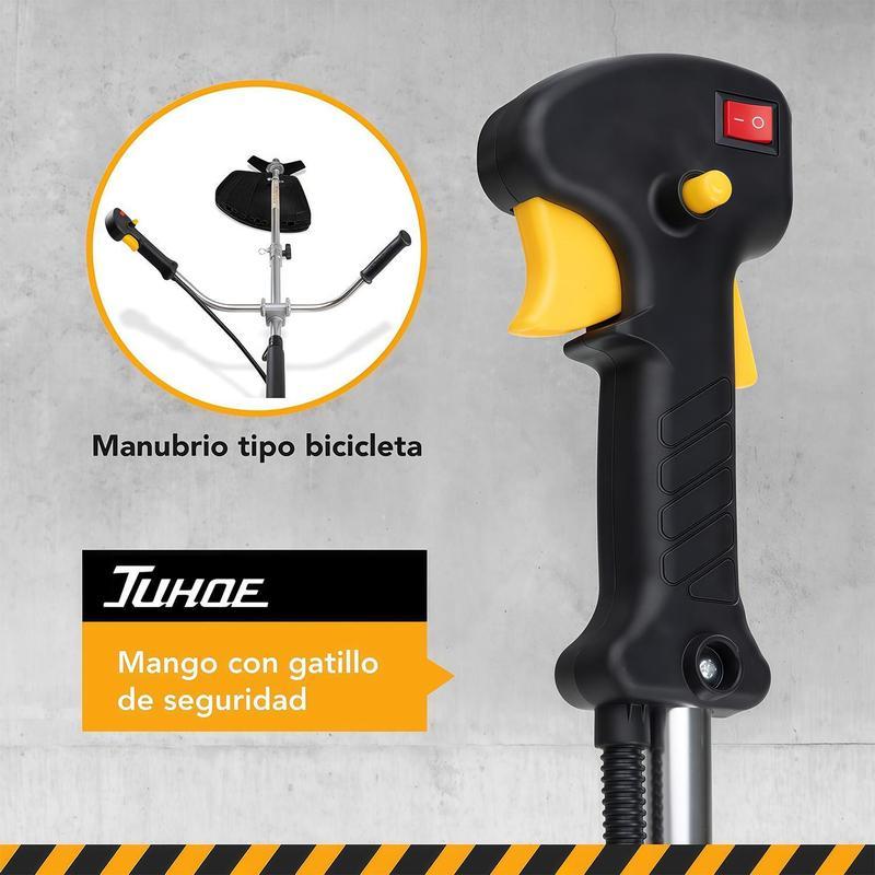 Desbrozadora Cortacésped de 2 Tiempos 52CC Alta Potencia sin Electricidad Herramienta Multifuncional para Cuidado de Jardín en Casa o Granja Ahorra Tiempo y Esfuerzo en el Corte del Pasto