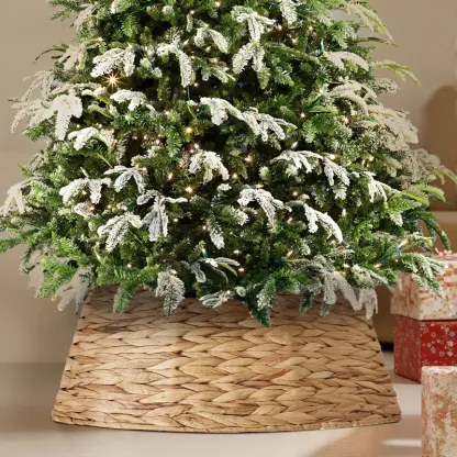 Pre-lit Artificial Christmas Tree 7.5FT with 250 Warm White Incandescent Lights