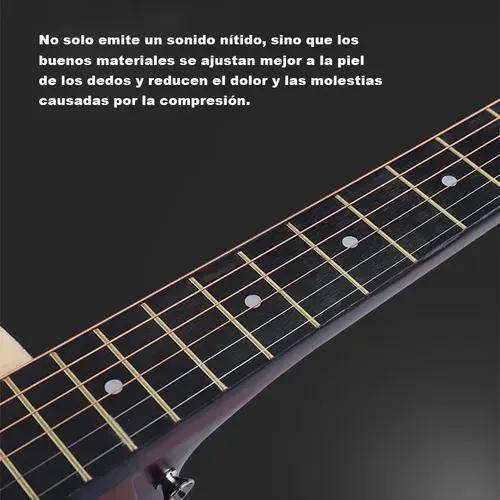 Guitarra Acústica 38 Pulgadas Kit Completo para Principiantes con Afinador Cejilla Funda y Accesorios Ideal para Regalo y Práctica Diaria