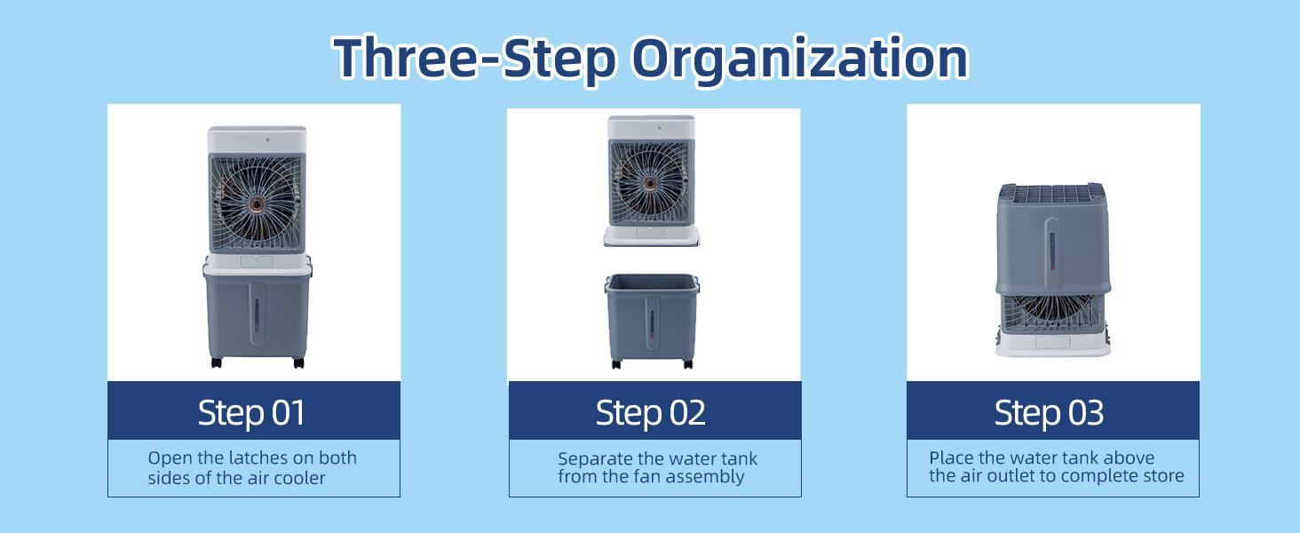 KTO Evaporative Air Cooler Fan & Air Cooling &Essential Oil,35L Water Tank,2500CFM Portable Cooling Fan,3Speeds,7H Timer,Smart Remote,Swamp Cooler for House,Bedroom,Outdoor Camping Vlogging Kit KTO Evaporative Air Cooler Fan & Air Cooling &Essential Oil,35L Water Tank,2500CFM Portable Cooling Fan,3Speeds,7H Timer,Smart Remote,Swamp Cooler for House,Bedroom,Outdoor Camping Vlogging Kit