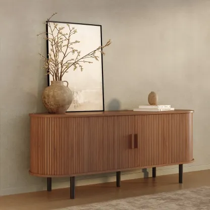 Mueble para TV con Puertas Corredizas