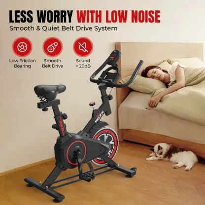 Bicicleta Estática Compacta para Ejercicio en Casa