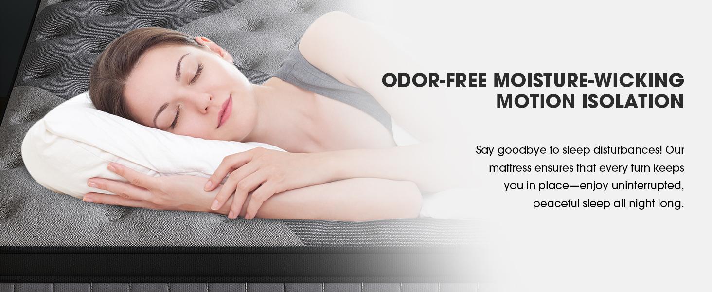 【LODEIJA】Medium Hybrid Mattress 8/10/12/14 Inch Twin Full Queen King Mattress Memory Foam And Spring Comfy,Pressure Relief,Medium Firmness,Lumbar Support,cooling, fiberglass free, motion isolation,Comfortable Sleep,home makeover 【LODEIJA】Medium Hybrid Mattress 8/10/12/14 Inch Twin Full Queen King Mattress Memory Foam And Spring Comfy,Pressure Relief,Medium Firmness,Lumbar Support,cooling, fiberglass free, motion isolation,Comfortable Sleep,home makeover