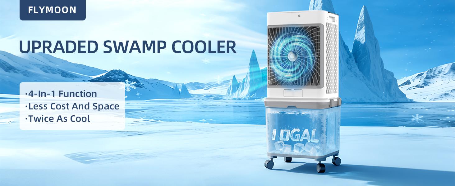 KTO Evaporative Air Cooler Fan & Air Cooling &Essential Oil,35L Water Tank,2500CFM Portable Cooling Fan,3Speeds,7H Timer,Smart Remote,Swamp Cooler for House,Bedroom,Outdoor Camping Vlogging Kit KTO Evaporative Air Cooler Fan & Air Cooling &Essential Oil,35L Water Tank,2500CFM Portable Cooling Fan,3Speeds,7H Timer,Smart Remote,Swamp Cooler for House,Bedroom,Outdoor Camping Vlogging Kit