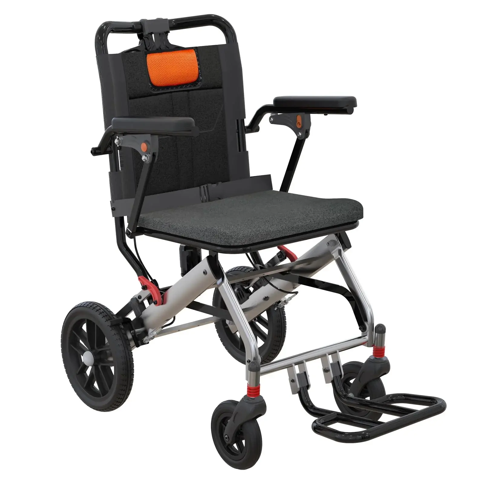 Silla de Ruedas Ligera y Plegable