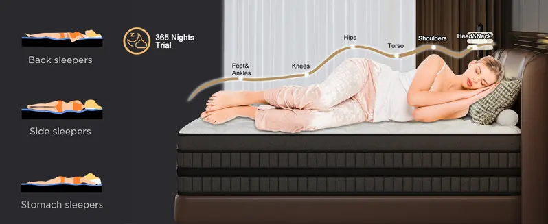LayRoad 12/14 Inch Twin Full Queen King , Hybrid Memory Foam Mattress in a Box | Pocket Spring + Zoned Support | Soft and Comfortable, Pressure Relief, Medium Firmness, CertiPUR-US Certified(mattresses | queen size mattress | full size mattress) LayRoad 12/14 Inch Twin Full Queen King , Hybrid Memory Foam Mattress in a Box | Pocket Spring + Zoned Support | Soft and Comfortable, Pressure Relief, Medium Firmness, CertiPUR-US Certified(mattresses | queen size mattress | full size mattress)