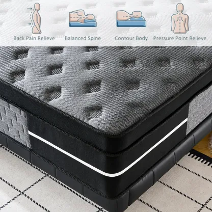 Colchón Híbrido Memory Foam Premium