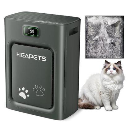 Purificador de Aire para Hogar hasta 2500 pies², Filtro HEPA H13 de Doble Cara, Elimina Pelo de Mascotas, Olores, Alérgenos y PM2.5 con Modo Automático y 5 Velocidades