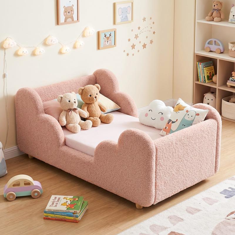 La cama ideal para tu pequeño. Segura, cómoda, con barandal desmontable y fácil de adaptar a su crecimiento.