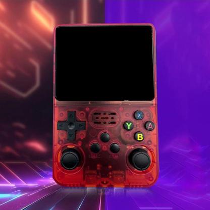  Consola Portátil Retro con Sistema Linux, Pantalla IPS de 3.5", Batería de 3000 mAh y Tarjetas TF de 32G+64G