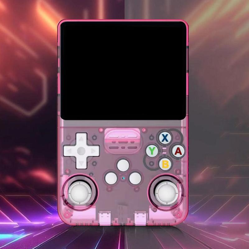  Consola Portátil Retro con Sistema Linux, Pantalla IPS de 3.5", Batería de 3000 mAh y Tarjetas TF de 32G+64G