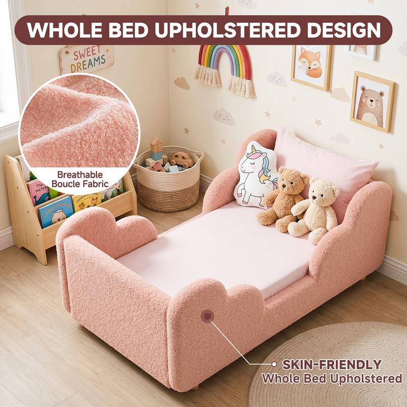 La cama ideal para tu pequeño. Segura, cómoda, con barandal desmontable y fácil de adaptar a su crecimiento.