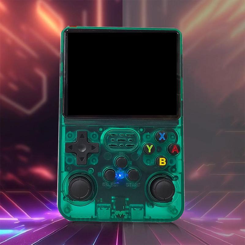  Consola Portátil Retro con Sistema Linux, Pantalla IPS de 3.5", Batería de 3000 mAh y Tarjetas TF de 32G+64G