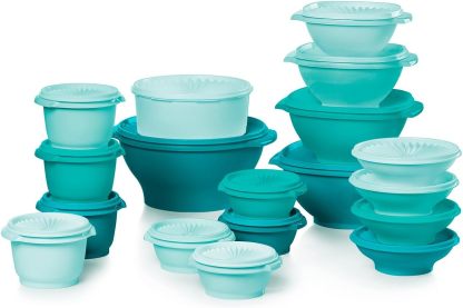 Set de 36 Recipientes Heritage Servalier con Tazones y Contenedores para Alimentos