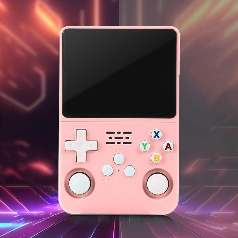 Consola Portátil Retro con Sistema Linux, Pantalla IPS de 3.5", Batería de 3000 mAh y Tarjetas TF de 32G+64G