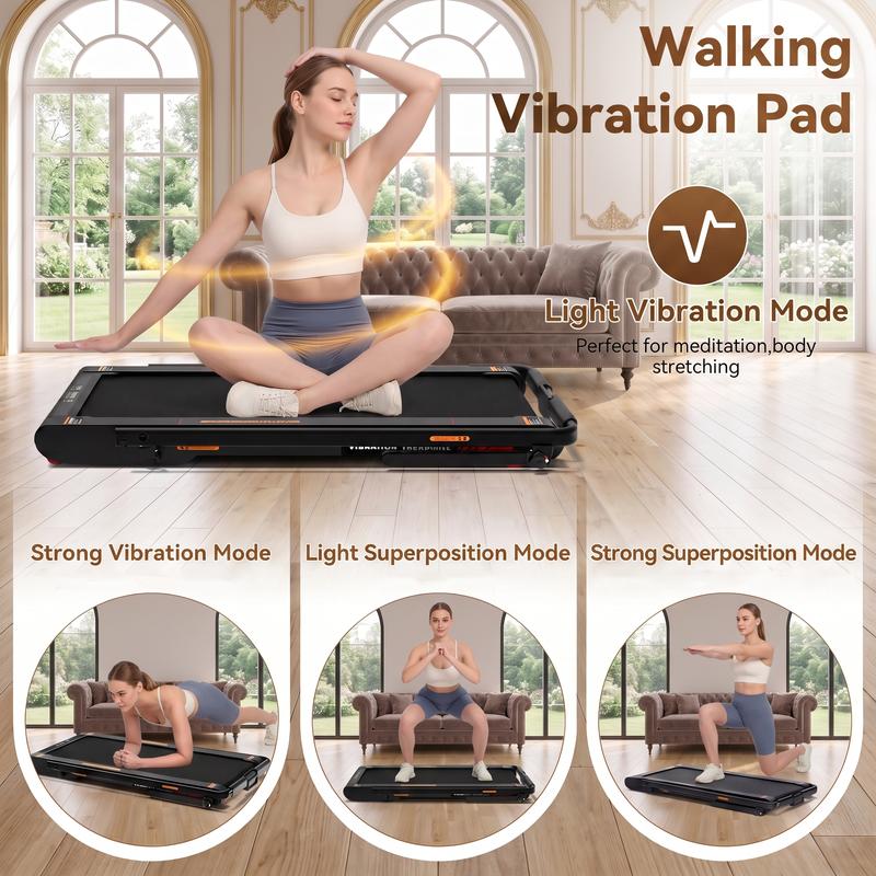 Caminadora Plegable con Pasamanos, Máquina de Ejercicio 5 en 1, Inclinación Manual y Automática, Portátil