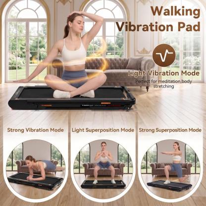 Caminadora Plegable con Pasamanos, Máquina de Ejercicio 5 en 1, Inclinación Manual y Automática, Portátil