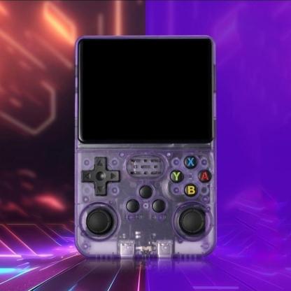  Consola Portátil Retro con Sistema Linux, Pantalla IPS de 3.5", Batería de 3000 mAh y Tarjetas TF de 32G+64G