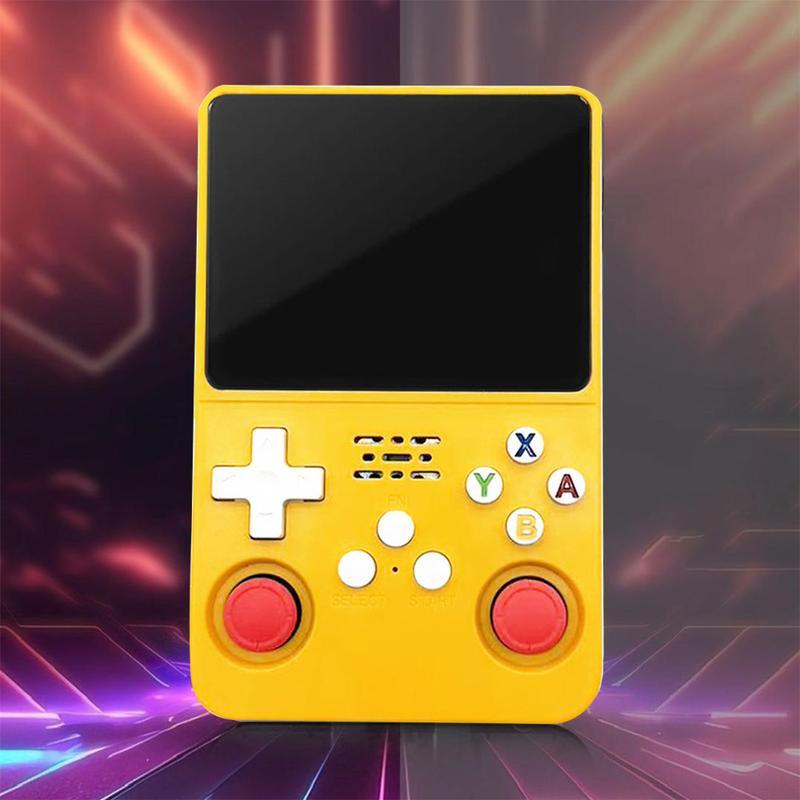  Consola Portátil Retro con Sistema Linux, Pantalla IPS de 3.5", Batería de 3000 mAh y Tarjetas TF de 32G+64G