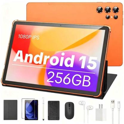 【Regalos Navideños】X9 Ultra 10.1"/ 11" Tablet Android 15 con 256GB Almacenamiento, 8GB/ 12GB RAM, Batería 10000mAh y WiFi 5G