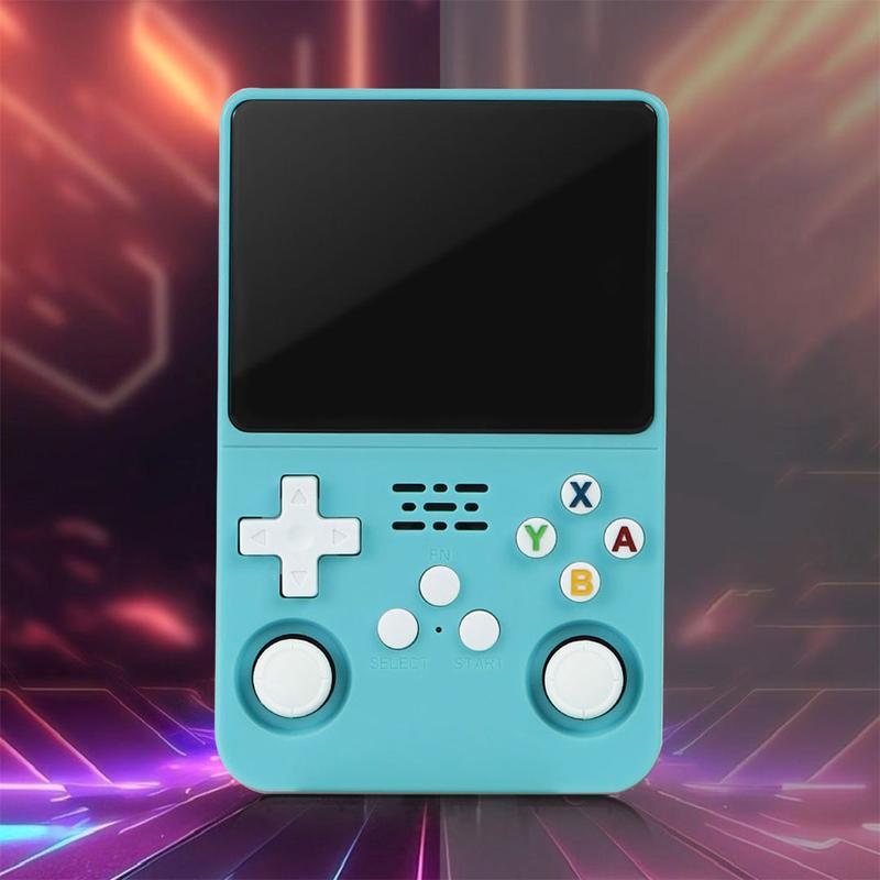  Consola Portátil Retro con Sistema Linux, Pantalla IPS de 3.5", Batería de 3000 mAh y Tarjetas TF de 32G+64G